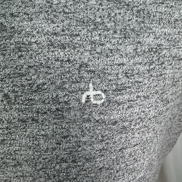 Rag & Bone Standard Issue Polo Shirt Adult XLHeather Gray rb Logo Casual - Picture 2 of 8